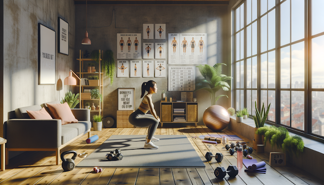 How to create a full-body workout routine at home