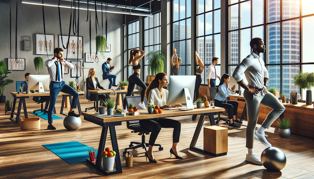 How to integrate exercise into a busy workday routine