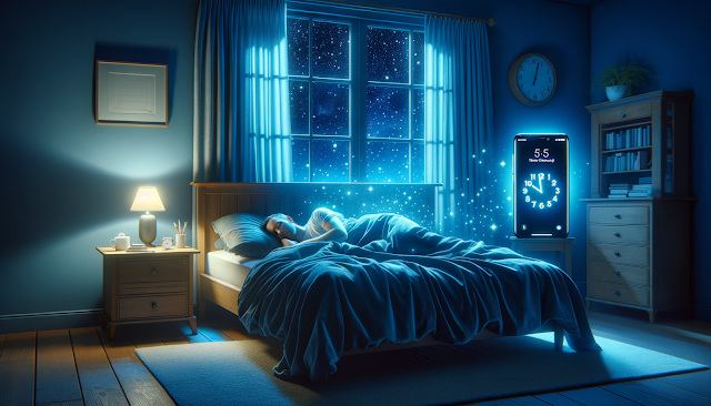 The role of blue light in disrupting sleep cycles